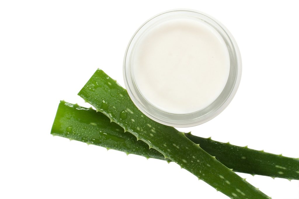 Aloe Vera with cream